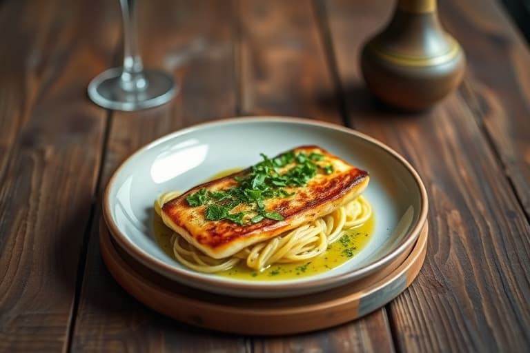 Pesto-grillet ostesmørbrød