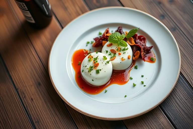 Balsamico-kylling og fersk mozzarella