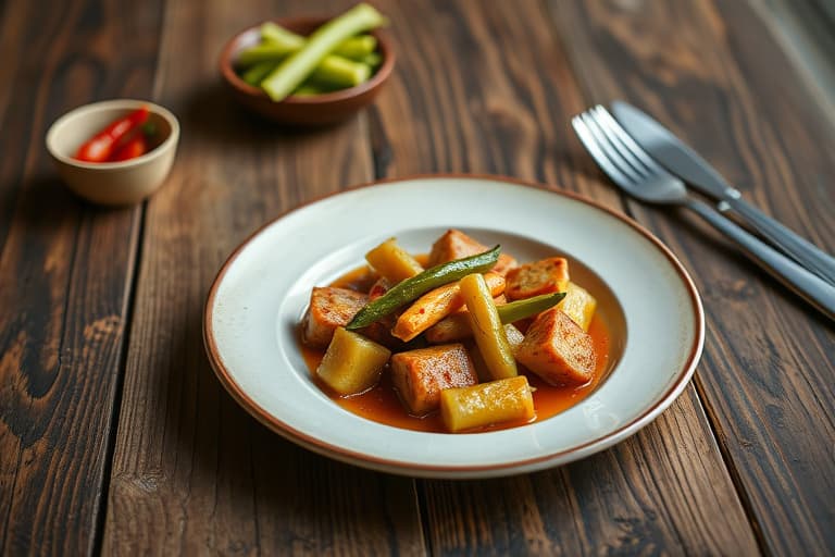 Mikrobølgeovnbrød og smørpickles