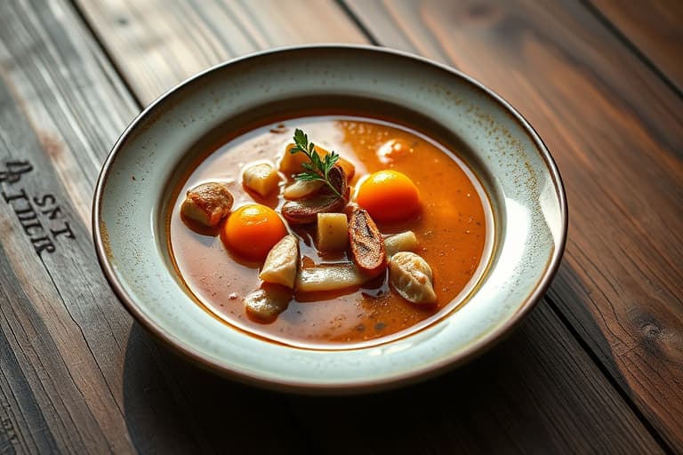 Krydret søtpotetsuppe