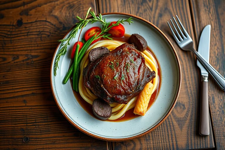 Rundstekt Sauerbraten