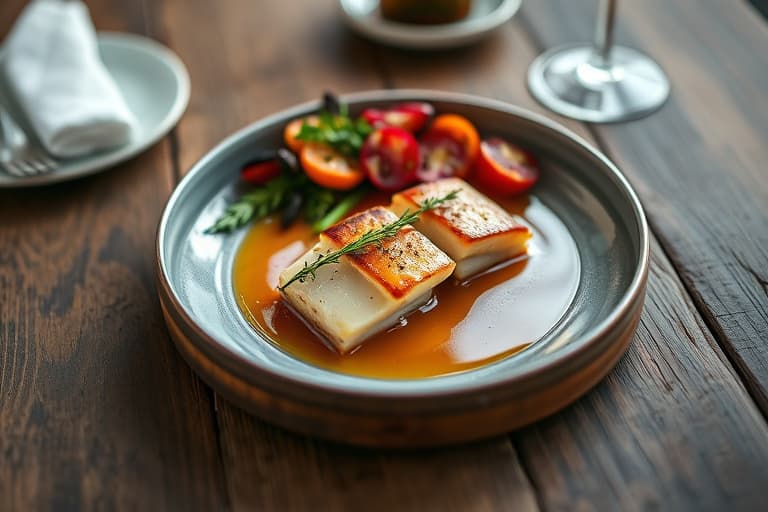 Gresskarvafler med eplesider-sirup