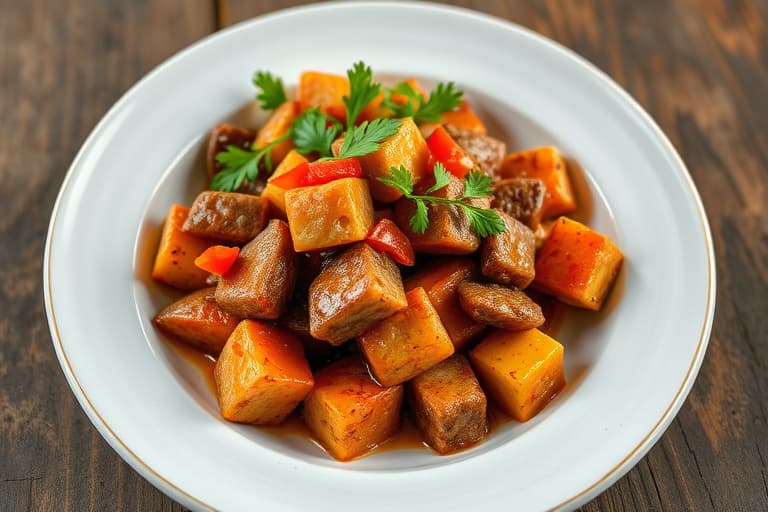 Trinidads stuvde kylling