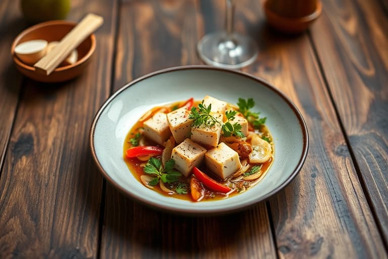 Kraftig og krydret tofu