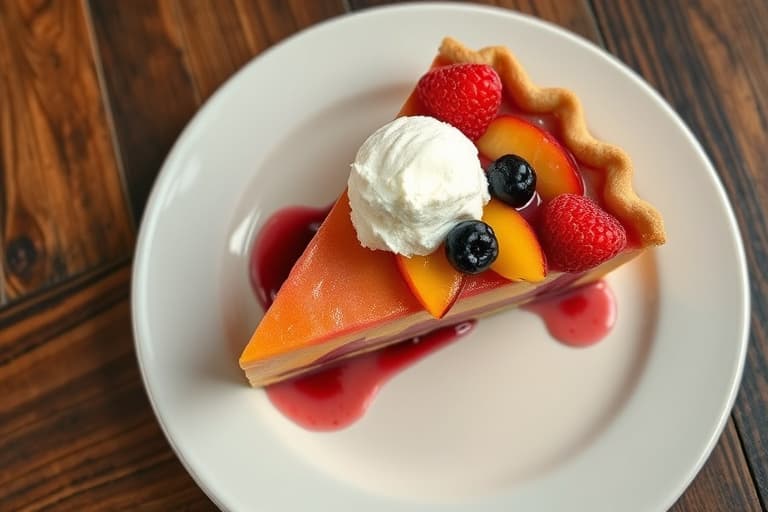 Peach-a-Berry Pie