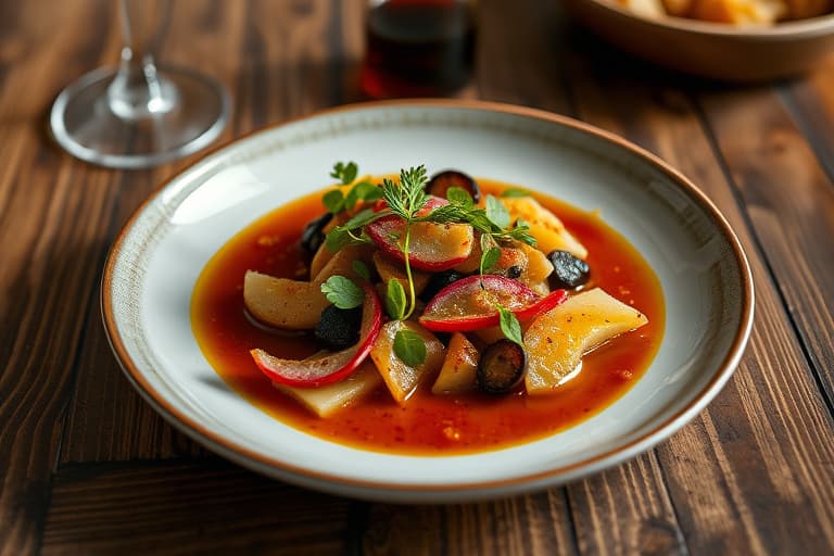 Honning-balsamico vinaigrette