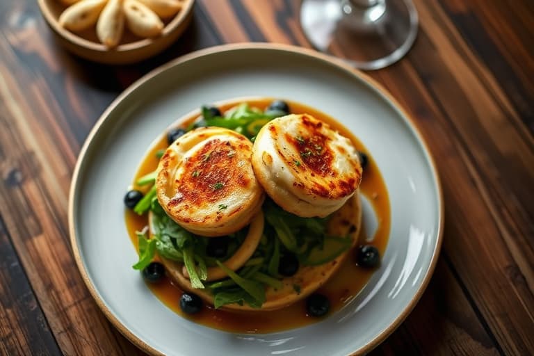 Sprø grillede tofuskiver