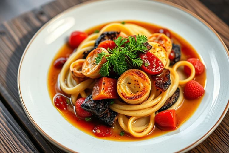 Bacons og dadler som forrett