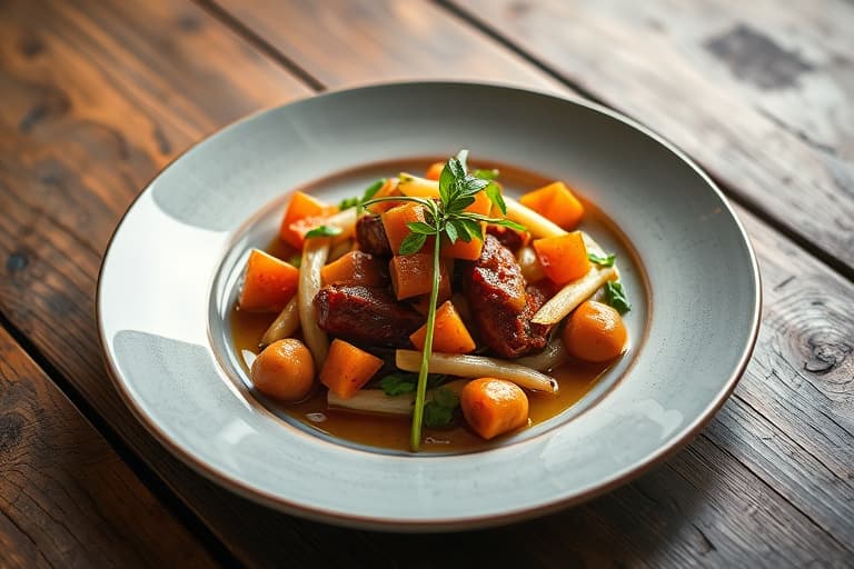 Søtpotet- og potetsalat