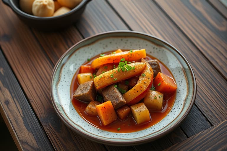 Libanesisk kylling og poteter