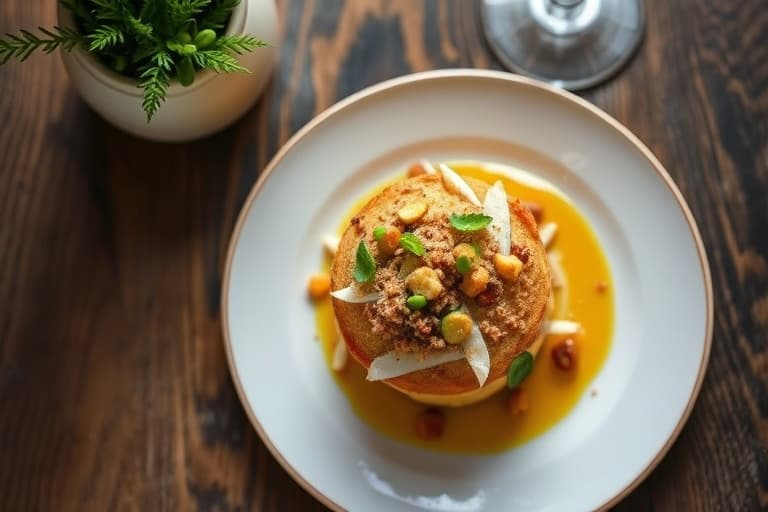 Gresskarmuffins med streusel-topping