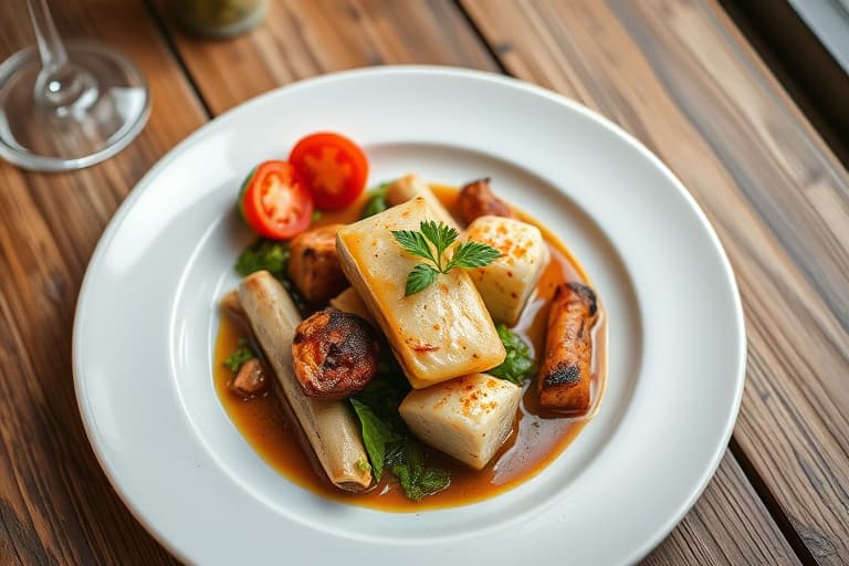 Svinekotletter i italiensk stil