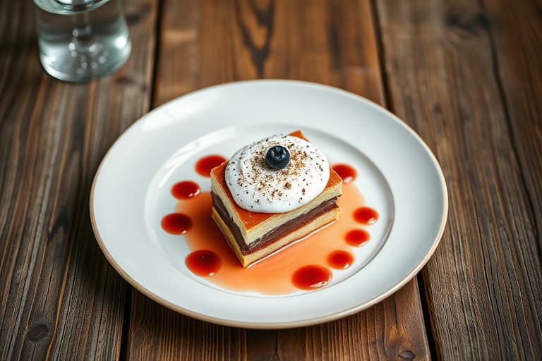 Blåbær- og kremostpuddingkake II