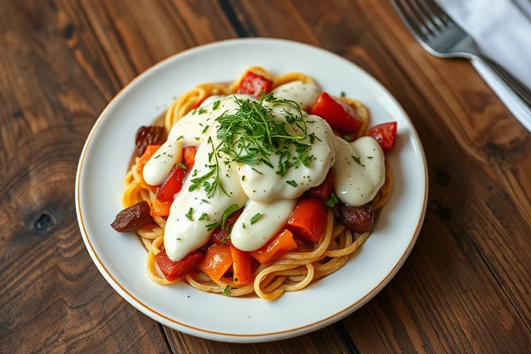 Cheesy Ranch med nye røde poteter