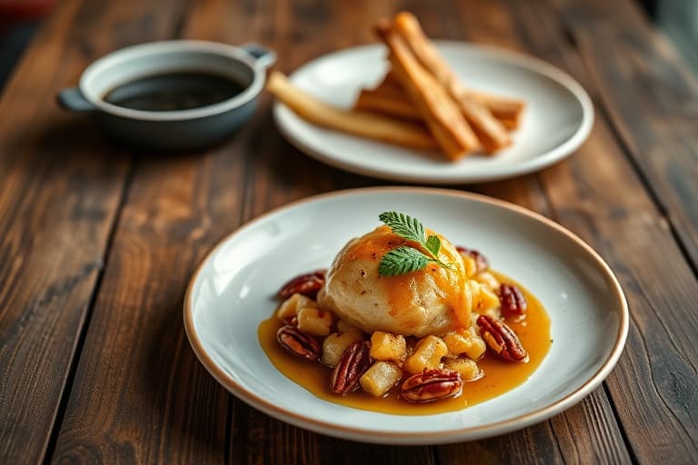 Krydret pecannøtter