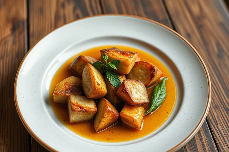 Nye poteter med kaperssaus