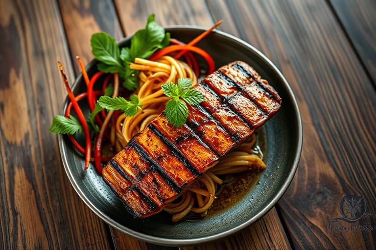 Thai-inspirert grillede reker med krydder