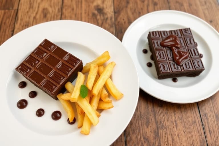 Ultimate høytliggende sjokoladekjeks med chips