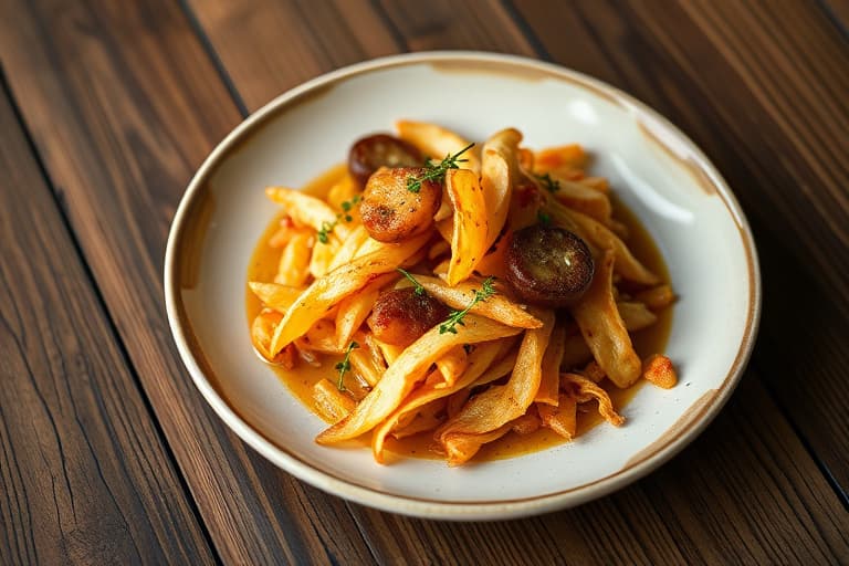 Kyllingchips på pinne