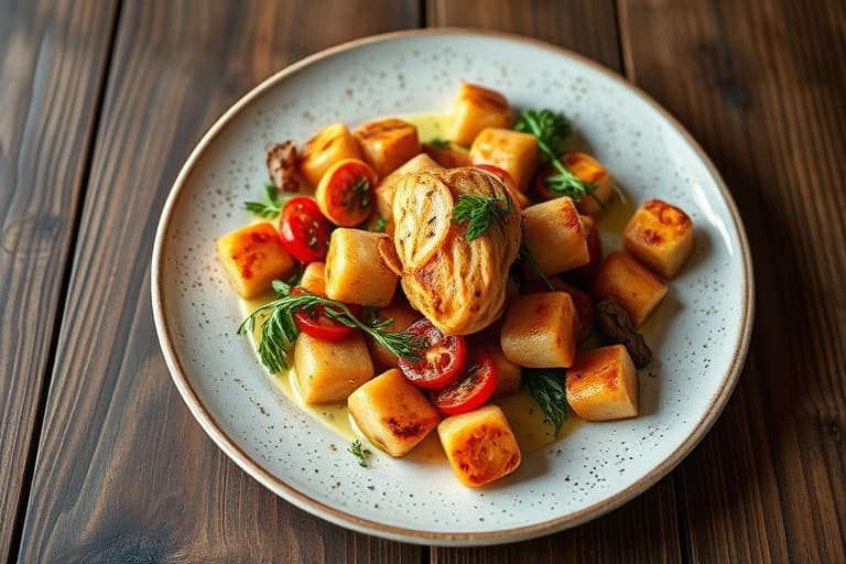 Tante Carol sin spinat- og fiskebake