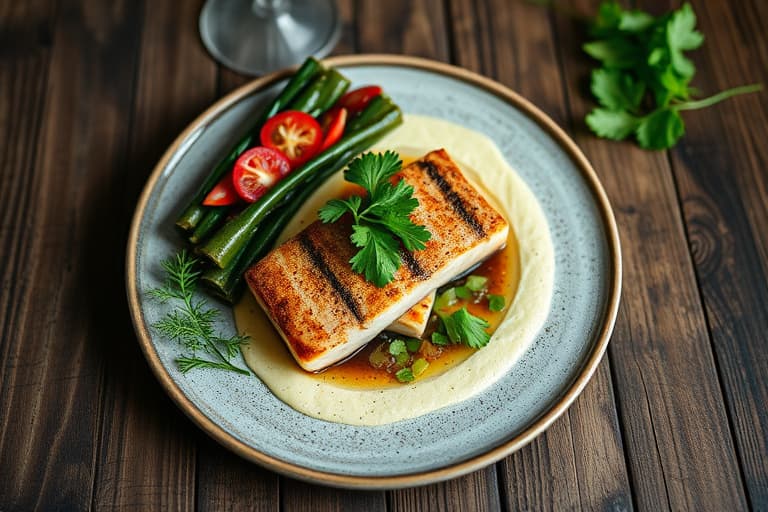 Grillet laks med koriander