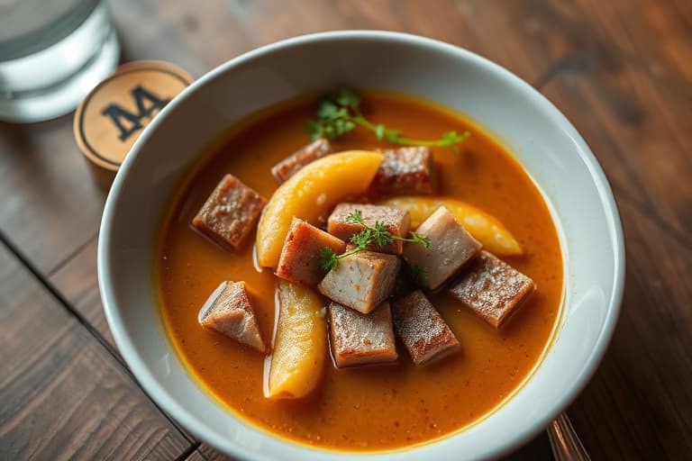 Caldo de Res (meksikansk oksekraftsuppe)