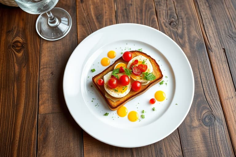 Enkel fransk toast-grateng