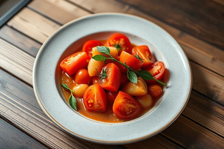 Tomat- og karrilinsestuing