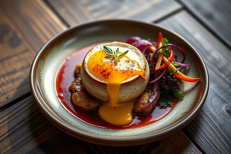 Chef Johns bakte egg