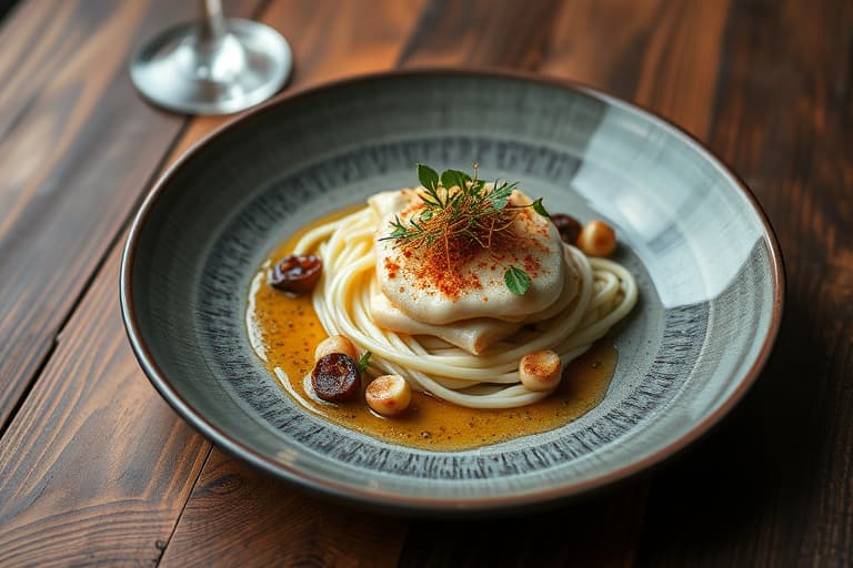 Elegant grønn bønnegrateng