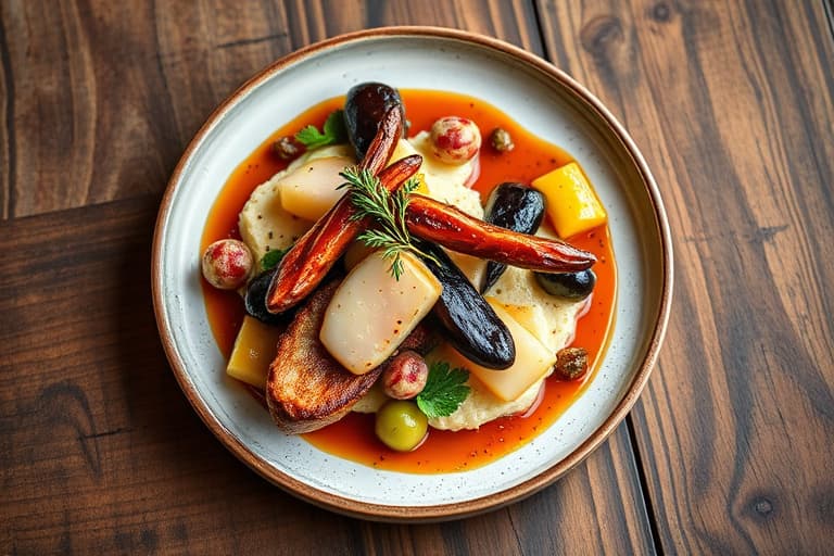 Fersk asparges- og kyllinggryte