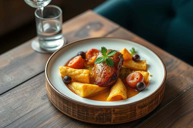 Langtidskokt kraftig kjøttgryte