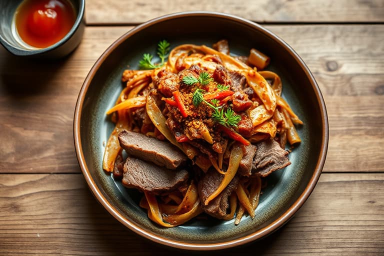 Søt og salt langsomtkokt pulled pork