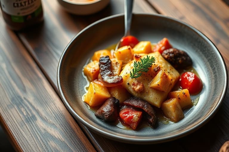 Rask og enkel ferskencobbler