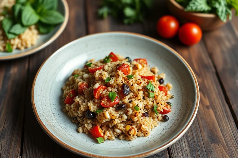 Spansk-inspirert quinoa