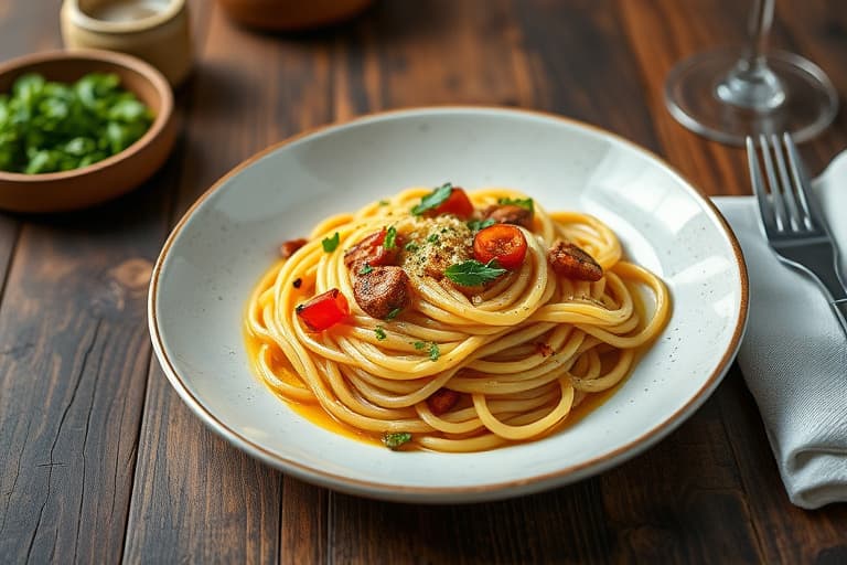 Kylling- og brokkolapasta