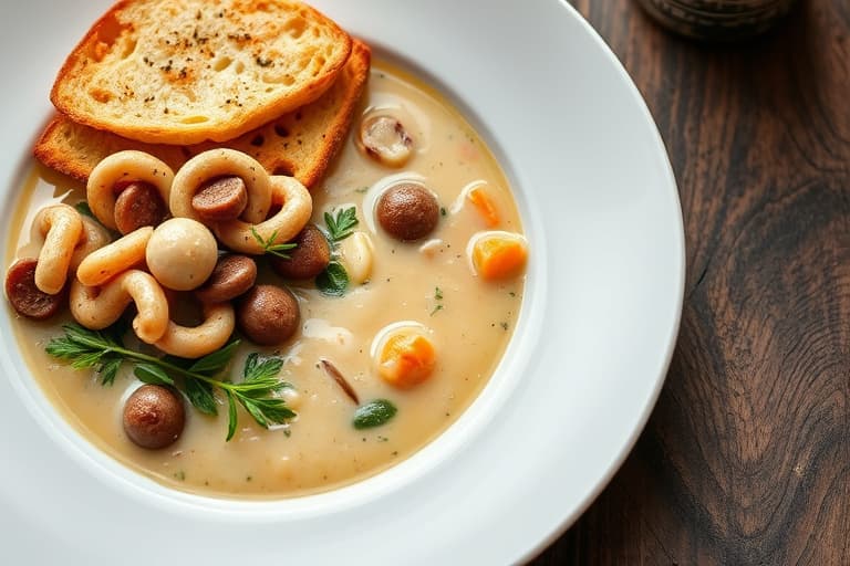 Smakfull grønnkål-, cannellini-bønne- og potetsuppe