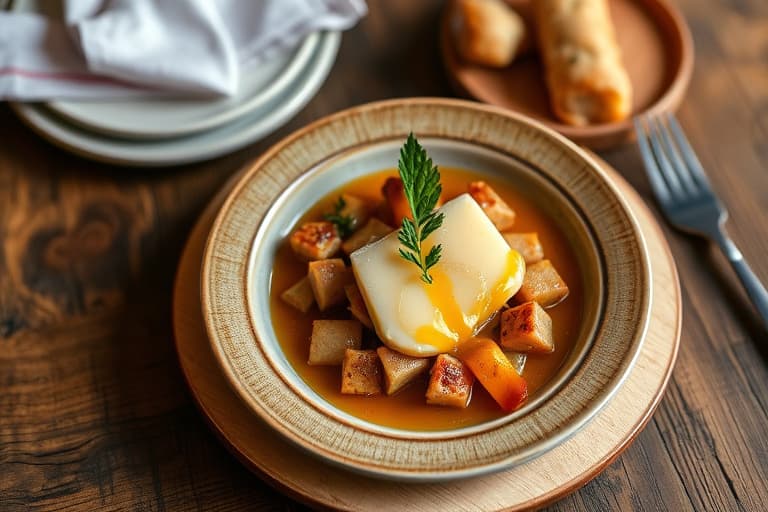 Kremet grønnsaksfondue