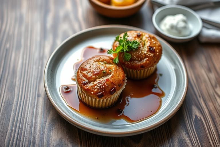 Blåbær-maismuffins