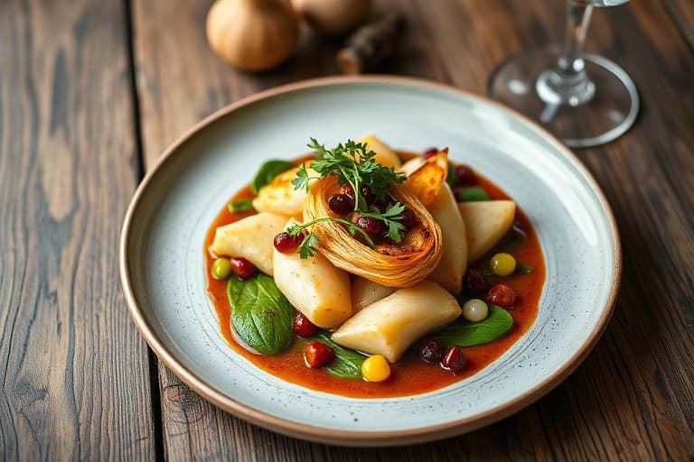 Spinat- og ostefylte pastaskjell