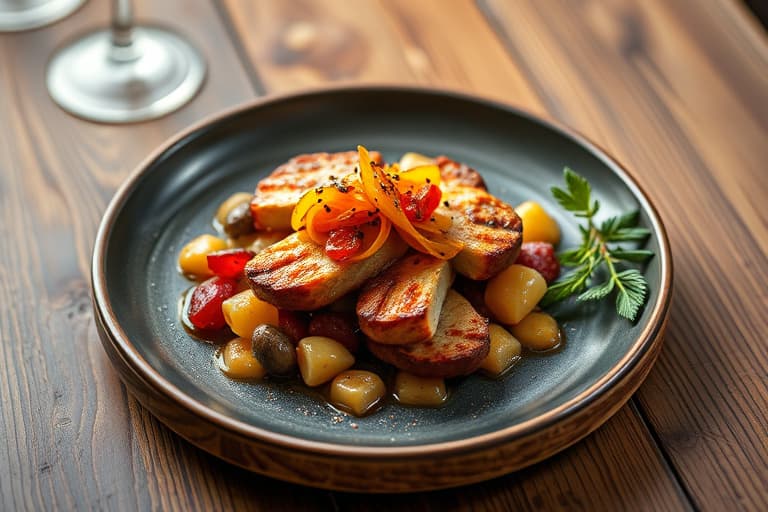 Glassert svinekotelett