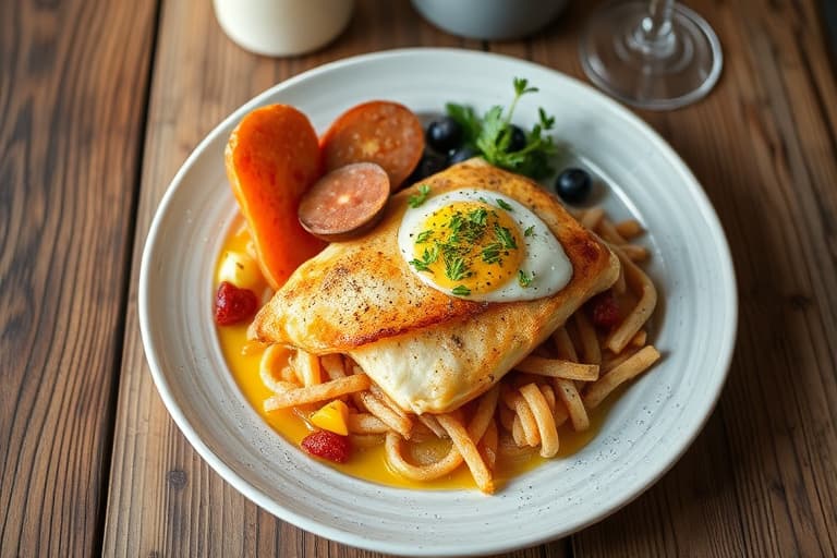 Brokkoli- og oste-brunchgrateng