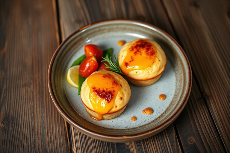 Jordbær- havremuffins