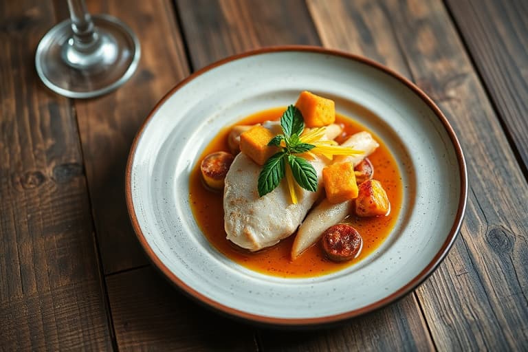 Enkel krydret kylling med ris