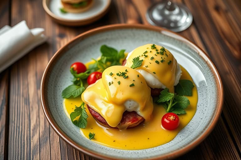 Egges Benedict-grateng