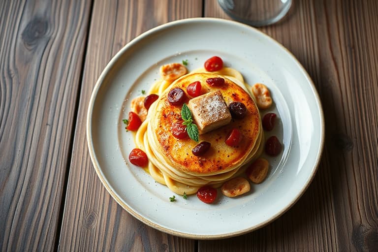 Maisbrødpannekakegryte