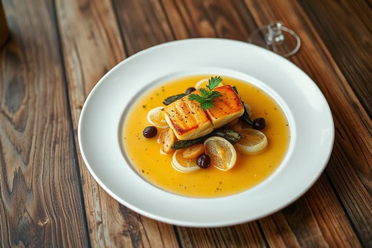 Brokkoli med sitron- og smørsauce