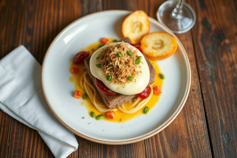 Rabarbrakake med smuldretopping