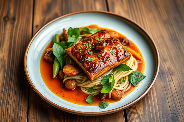 Røstet Adobo-svinefilet