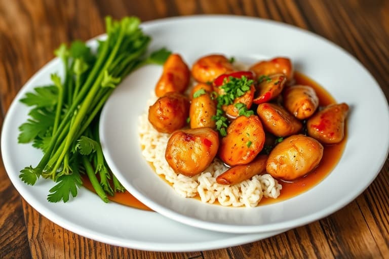 Herbed Sweet 'n' Sour Chicken